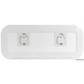 HATCH 600 x 250mm Hinged Lockable Flush Mount